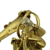 Maxbell Saxophone Curved Neck Fixed Screw for Soprano Baritone Woodwind Instrument A B 5mm Screw