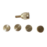 Maxbell Saxophone Curved Neck Fixed Screw for Soprano Baritone Woodwind Instrument A B C D 5mm Screw