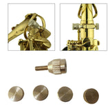 Maxbell Saxophone Curved Neck Fixed Screw for Soprano Baritone Woodwind Instrument A B C D 5mm Screw