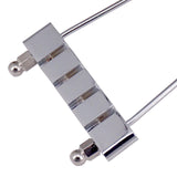 Maxbell Metal Bass Tailpiece Bridge for 4 String Bass Replacement Accessory