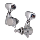 Maxbell 6 Pieces Lock String Tuning Key Pegs for Folk Acoustic Guitars Electric