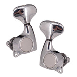 Maxbell 6 Pieces Lock String Tuning Key Pegs for Folk Acoustic Guitars Electric