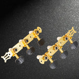 Maxbell 2 Pieces Guitar Tuning Peg Button Guitar Tuner Machine Head for Guitars