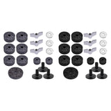 Maxbell Drum Sets Replacement Cymbal Felt Washer Drum Accessories Replacement Kit grey