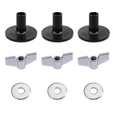 Maxbell Drum Sets Replacement Cymbal Felt Washer Drum Accessories Replacement Kit grey