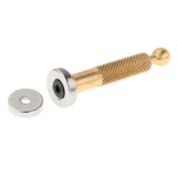 Maxbell Folk Acoustic Guitar Panel Repair Magnet for Repair Tools Piano Making S Gold