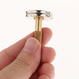 Maxbell Folk Acoustic Guitar Panel Repair Magnet for Repair Tools Piano Making L Gold