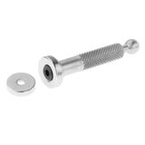 Maxbell Folk Acoustic Guitar Panel Repair Magnet for Repair Tools Piano Making S Silver