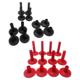 Maxbell 12 Pcs Durable Cymbal Sleeves Musical Accessoires for Cymbal Replacement
