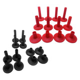Maxbell 12 Pcs Durable Cymbal Sleeves Musical Accessoires for Cymbal Replacement