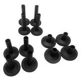 Maxbell 12 Pcs Durable Cymbal Sleeves Musical Accessoires for Cymbal Replacement