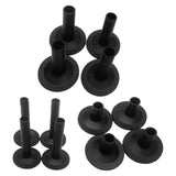 Maxbell 12 Pcs Durable Cymbal Sleeves Musical Accessoires for Cymbal Replacement