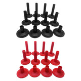 Maxbell 12 Pcs Durable Cymbal Sleeves Musical Accessoires for Cymbal Replacement
