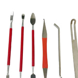 Maxbell Professional Saxophone Repair Tool Durable for Saxophone Luthier Repair Kit 6 Piece
