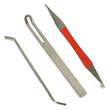 Maxbell Professional Saxophone Repair Tool Durable for Saxophone Luthier Repair Kit 3 Piece