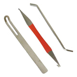 Maxbell Professional Saxophone Repair Tool Durable for Saxophone Luthier Repair Kit 3 Piece