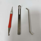 Maxbell Professional Saxophone Repair Tool Durable for Saxophone Luthier Repair Kit 3 Piece