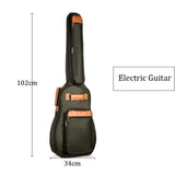 Maxbell Electric Guitar Case Cover Waterproof Large Capacity Scratch Resistant