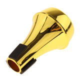 Maxbell Lightweight Practice Trumpet Straight Mute Silencer Sourdine Brass Musica Golden