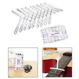Maxbell Guitar Tools Accessories Silver Repair Set for Bass Guitar Electric Guitar