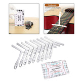 Maxbell Guitar Tools Accessories Silver Repair Set for Bass Guitar Electric Guitar