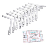 Maxbell Guitar Tools Accessories Silver Repair Set for Bass Guitar Electric Guitar