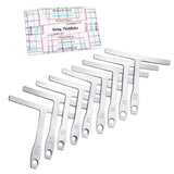 Maxbell Guitar Tools Accessories Silver Repair Set for Bass Guitar Electric Guitar