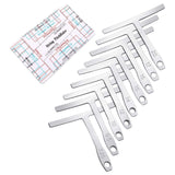 Maxbell Guitar Tools Accessories Silver Repair Set for Bass Guitar Electric Guitar