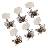 Maxbell 6x Guitar Tuning Pegs 3 Left 3 Right Durable for Acoustic Guitars Parts