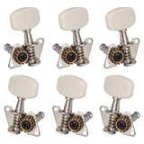 Maxbell 6x Guitar Tuning Pegs 3 Left 3 Right Durable for Acoustic Guitars Parts