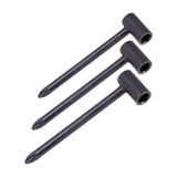 Maxbell 3 Pieces Adjustment Guitar Neck Wrench 7mm 8mm 6.35mm Metal for Guitar