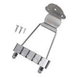 Maxbell Zinc Alloy Tailpiece Bridge with 3 Screws for 4 String Jazz Guitar