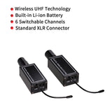 Maxbell Transmitter Receiver System Stable for Recording Studios Speaking