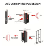 Maxbell Set of 3 Sound Recording Studio Equipment Easy Install for Computer Streaming