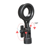 Maxbell Microphone Shock Mount Detachable Mic Shock Mount Clip for Home Recording