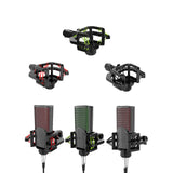 Maxbell Microphone Shock Mount Suspension for Condenser Microphone Broadcasting red