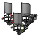 Maxbell Microphone Shock Mount Suspension for Condenser Microphone Broadcasting red