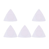 Maxbell Stylish 5Pcs Fingertips Protector Guitar Finger Pick for Electric Guitar White