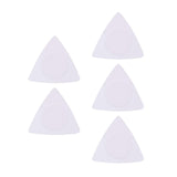 Maxbell Stylish 5Pcs Fingertips Protector Guitar Finger Pick for Electric Guitar White