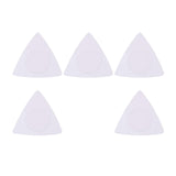Maxbell Stylish 5Pcs Fingertips Protector Guitar Finger Pick for Electric Guitar White