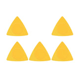 Maxbell Stylish 5Pcs Fingertips Protector Guitar Finger Pick for Electric Guitar Yellow