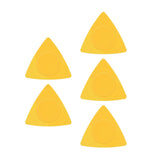 Maxbell Stylish 5Pcs Fingertips Protector Guitar Finger Pick for Electric Guitar Yellow