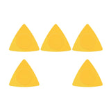Maxbell Stylish 5Pcs Fingertips Protector Guitar Finger Pick for Electric Guitar Yellow