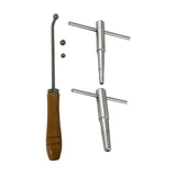 Maxbell Professional Trumpet Repair Handle with Mouthpiece Truing Tool for Trumpet