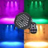 Maxbell Remote Control Stage Lamp Lightweight Bright Waterproof for KTV Wedding