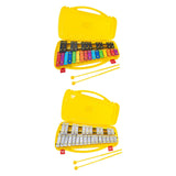Maxbell Glockenspiel and Two Mallets Perfectly Gift for Children Toddlers Kids Colorful