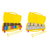 Maxbell Glockenspiel and Two Mallets Perfectly Gift for Children Toddlers Kids Colorful