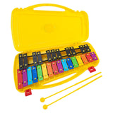 Maxbell Glockenspiel and Two Mallets Perfectly Gift for Children Toddlers Kids Colorful