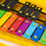 Maxbell Glockenspiel and Two Mallets Perfectly Gift for Children Toddlers Kids Colorful
