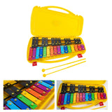Maxbell Glockenspiel and Two Mallets Perfectly Gift for Children Toddlers Kids Colorful